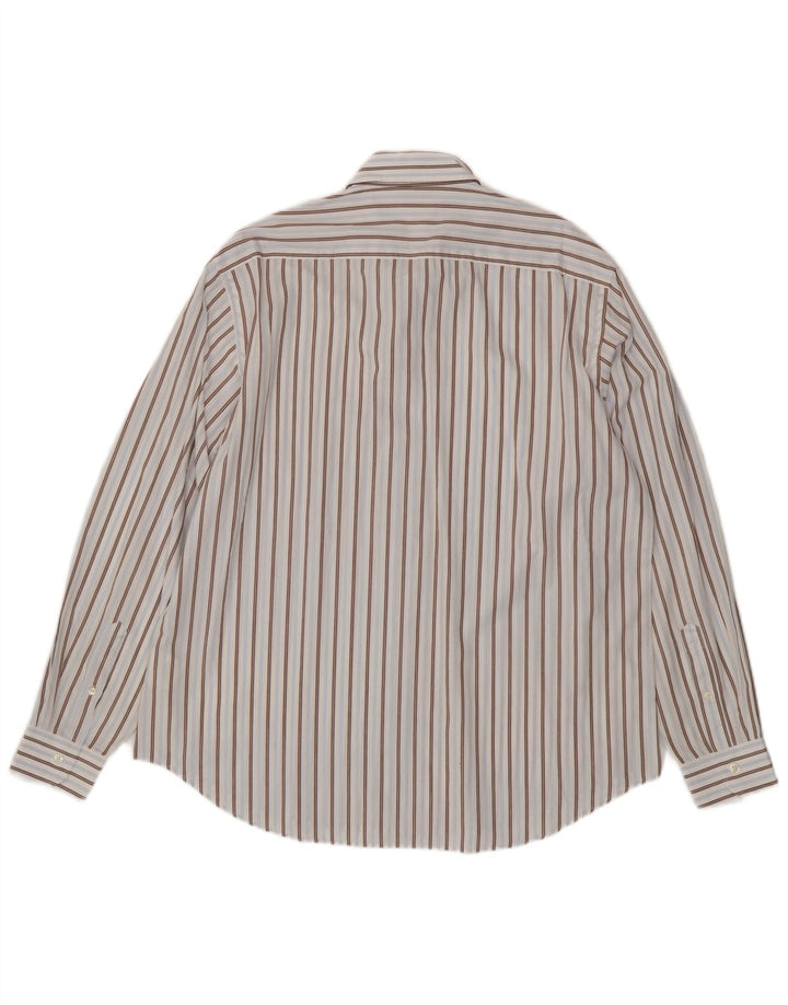 Camicia Uomo CARRERA XL Cotone Gessato Blu