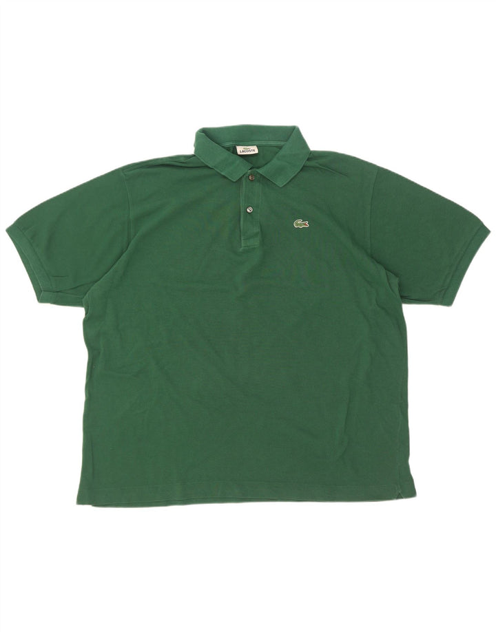 Polo da uomo Lacoste taglia 7 2XL cotone verde