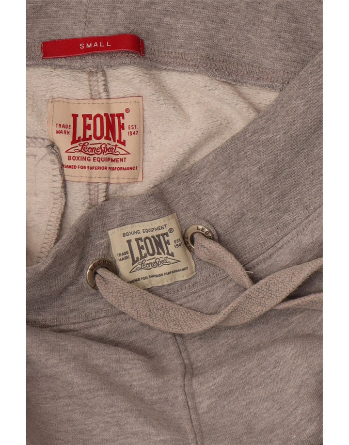 Pantaloni da tuta con grafica da uomo Leone Joggers piccoli grigi screziati