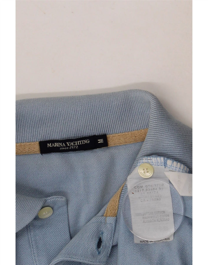 MARINA YACHTING Polo Uomo Blu Medio Cotone