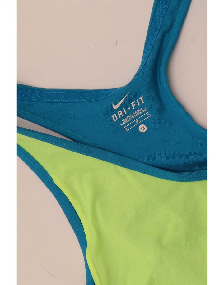 Canotta Nike Dri Fit da donna UK 12 blu medio