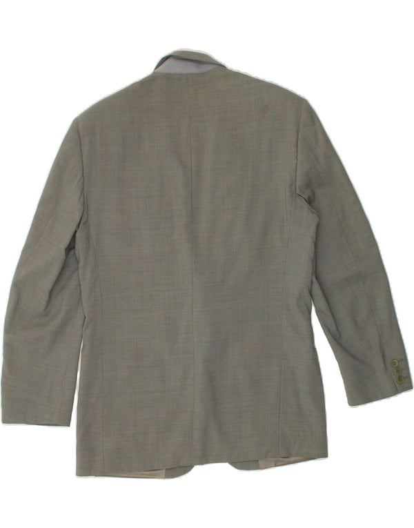 MISSONI Mens Uomo 2 Button Blazer Jacket IT 48 Medium Grey Wool