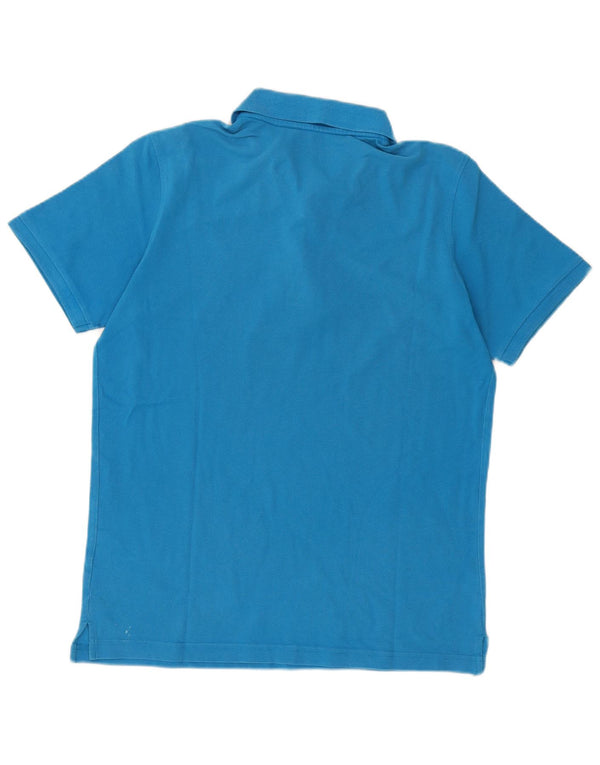 Polo Uomo Lotto Large in Cotone Blu