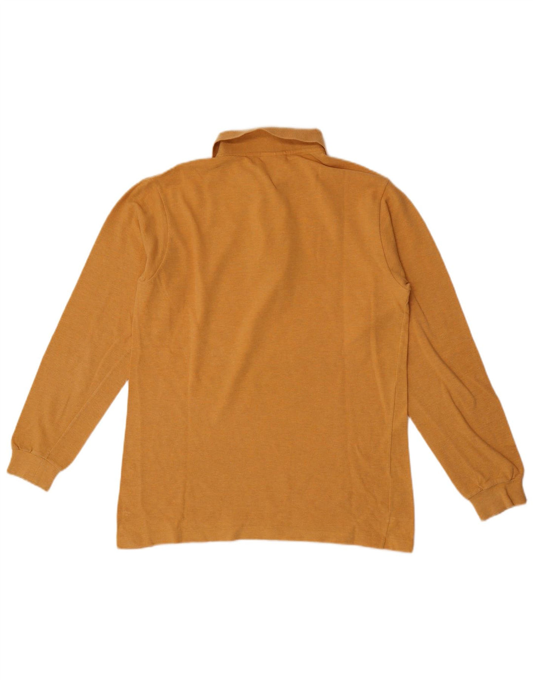 Polo LACOSTE da uomo a maniche lunghe taglia 4 arancione medio