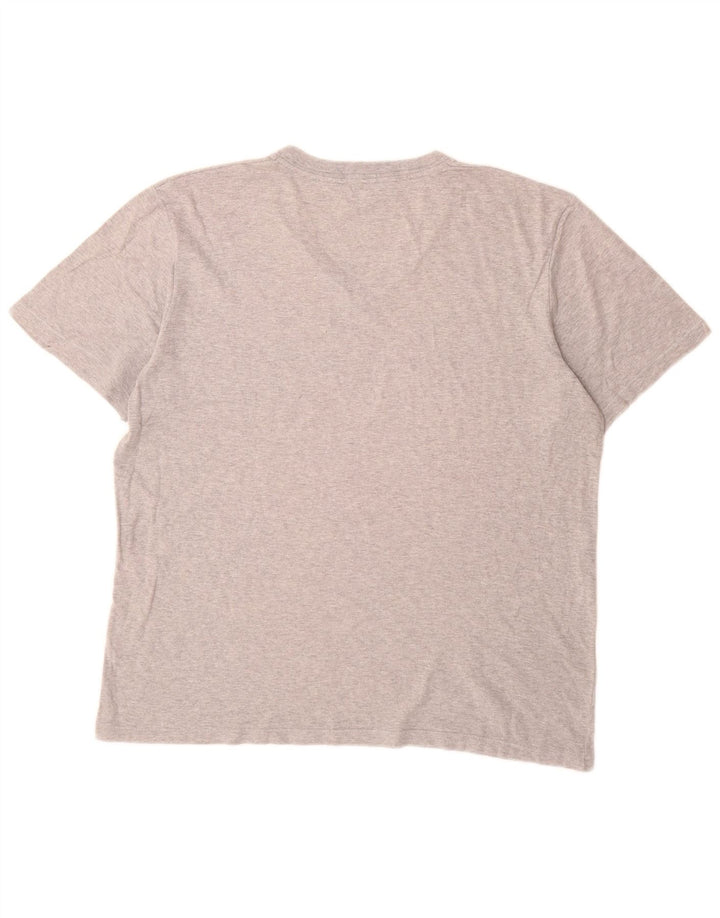 T-shirt uomo Benetton Top grigio medio chiazzato