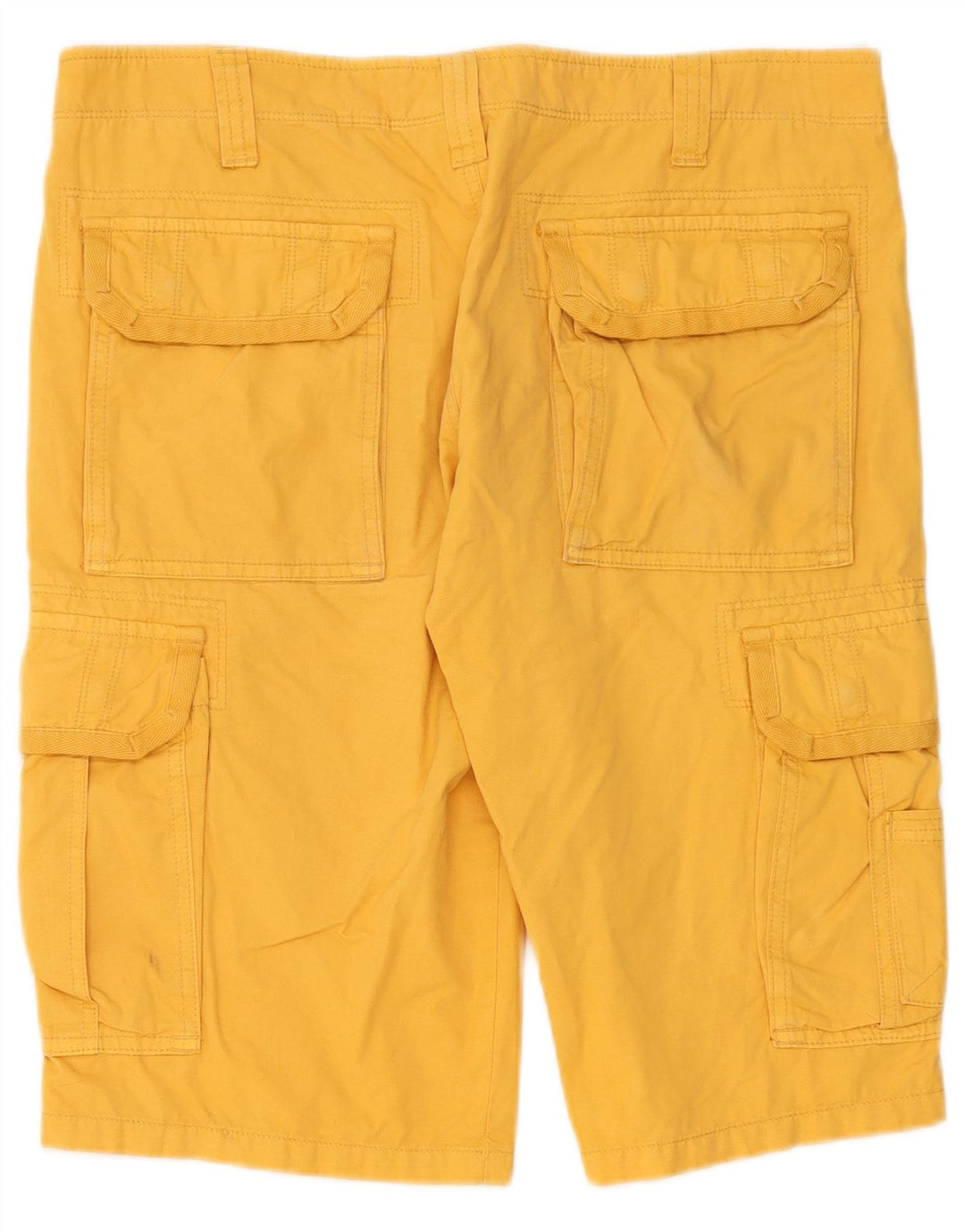 Pantaloncini cargo da uomo Rifle W33 in cotone giallo medio