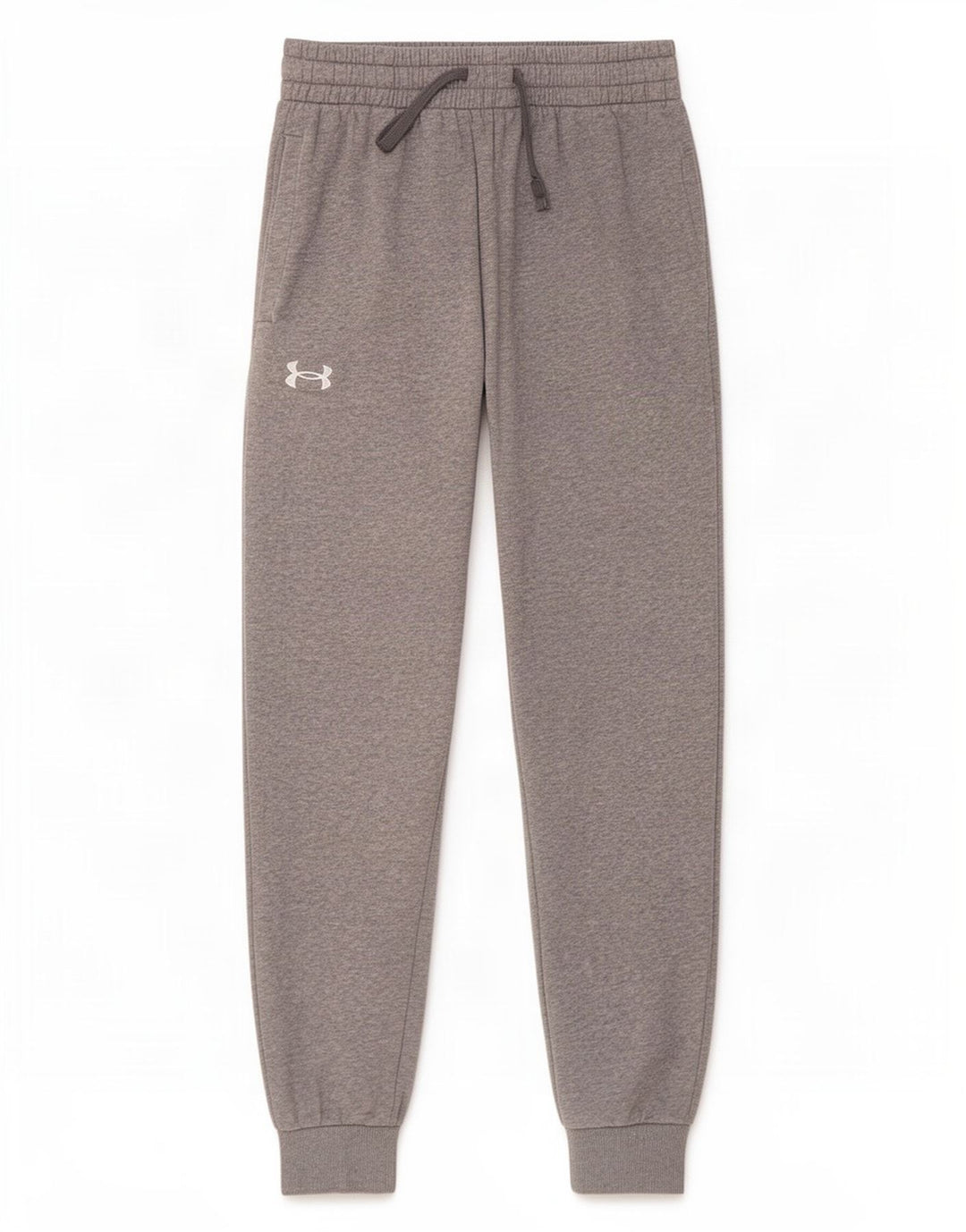 Pantaloni da tuta da uomo Under Armour Joggers in cotone grigio medio