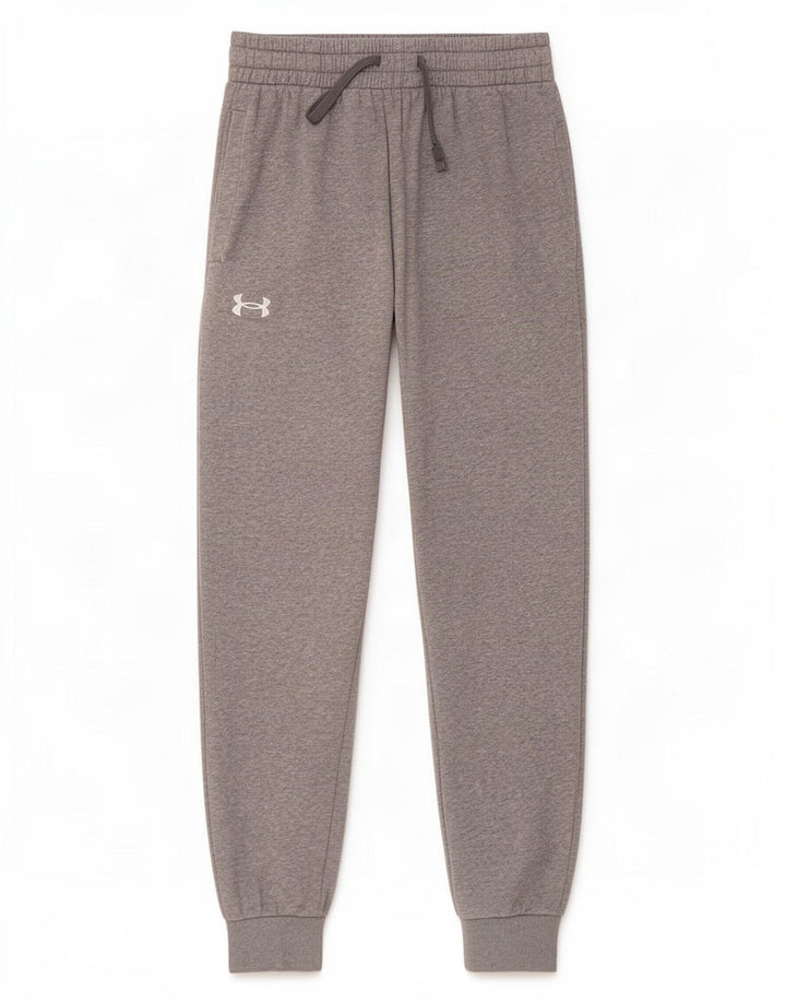 Pantaloni da tuta da uomo Under Armour Joggers in cotone grigio medio