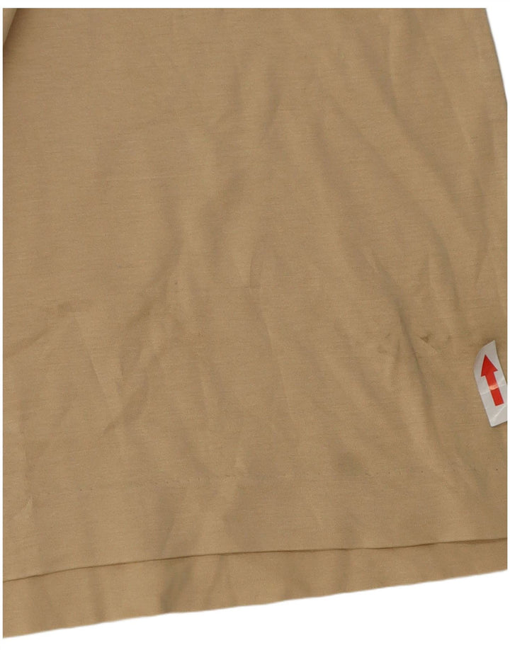 Polo da uomo Pooh in cotone beige medio