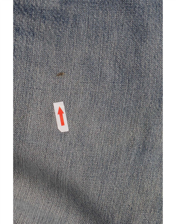 Jeans dritti da uomo Diesel W33 L32 in cotone blu