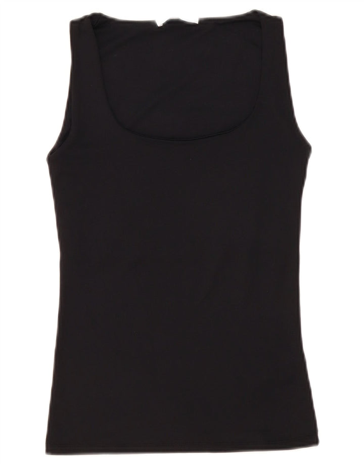Canottiera Zara da donna UK 8 Small nera in poliammide