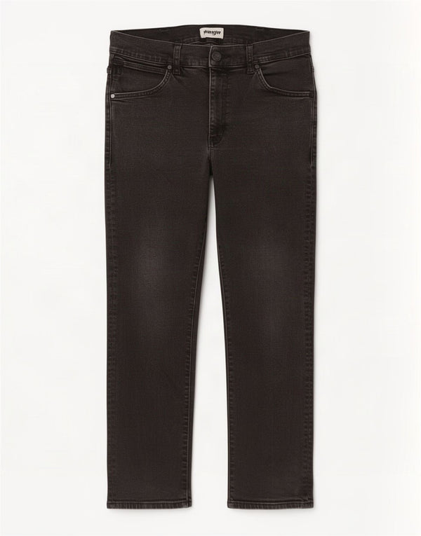 Jeans Wrangler da uomo Larston slim affusolati W34 L29 cotone nero