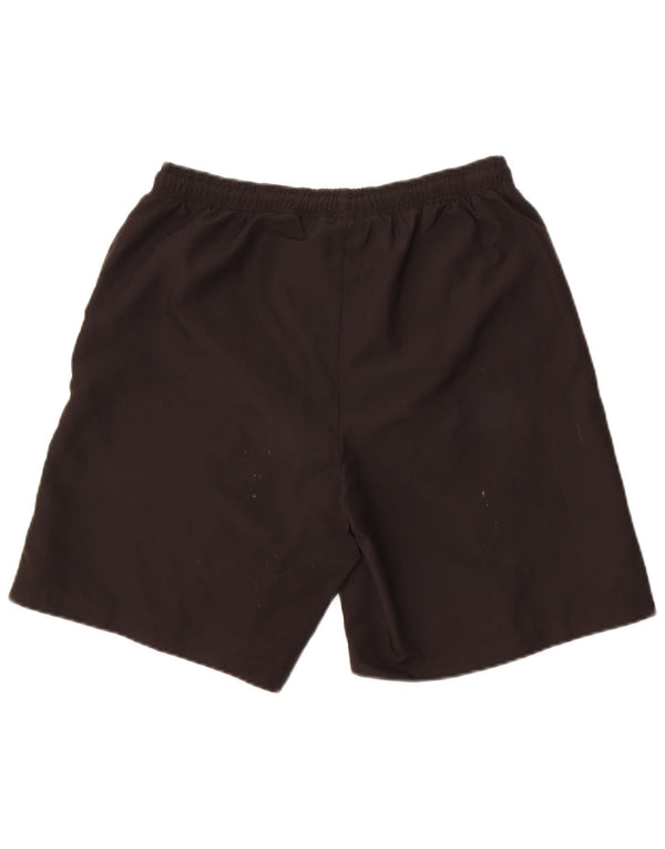 Pantaloncini sportivi da uomo Lotto UK 36/38 Small Nero Poliestere