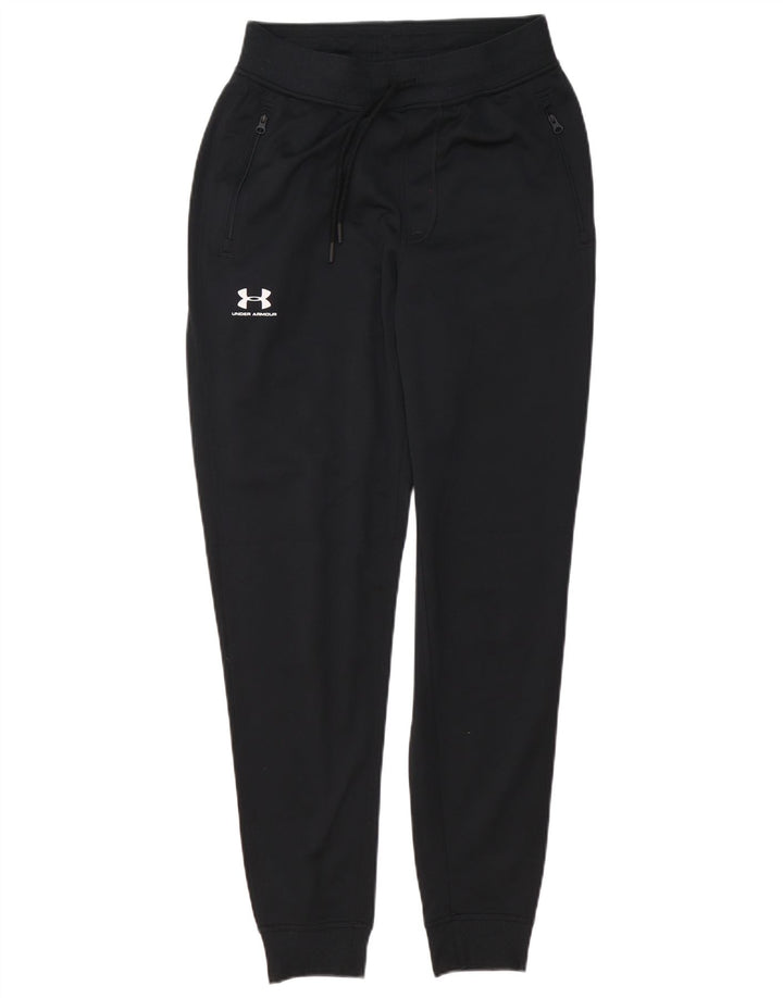 Pantaloni da tuta da uomo Under Armour Pantaloni da jogging piccoli in poliestere nero