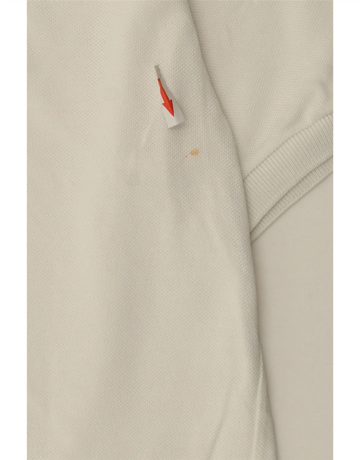 Polo da uomo LACOSTE taglia 3 piccola in cotone bianco