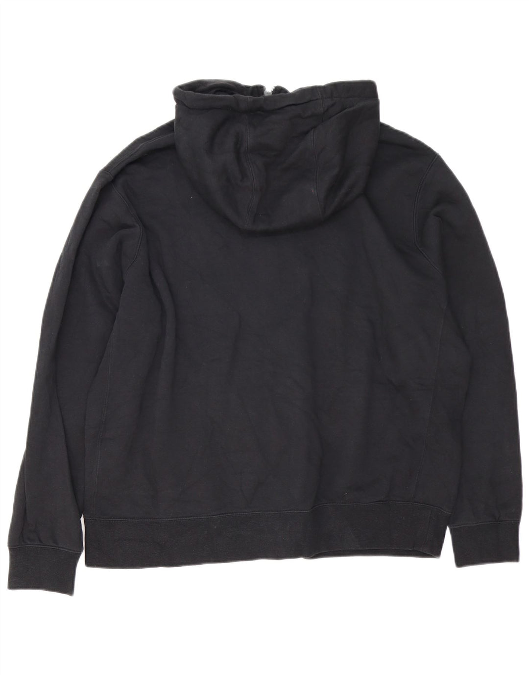 Felpa con cappuccio e zip Nike da uomo XL in cotone nero