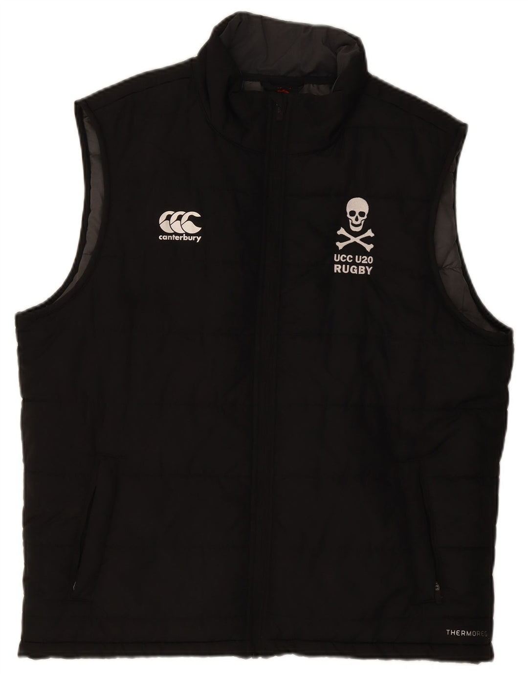 Gilet imbottito da uomo Canterbury UK 44 2XL Poliestere nero