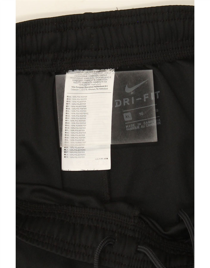 Pantaloncini sportivi Nike Dri Fit da uomo XL in poliestere nero