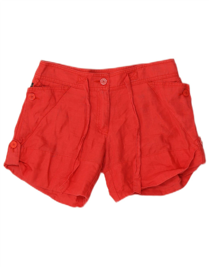 Pantaloncini cargo da donna Armani W26 piccoli rossi