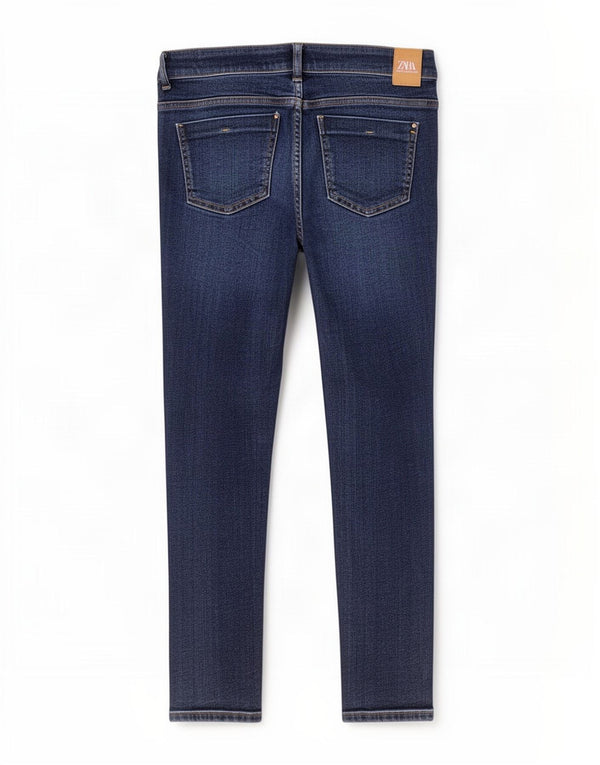 Jeans skinny da donna Zara EU 40 medi W30 L28 Blu navy
