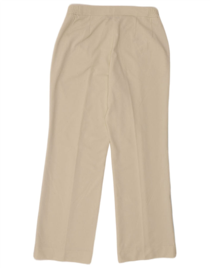 Pantaloni casual dritti da uomo Mizuno W32 L32 poliestere bianco