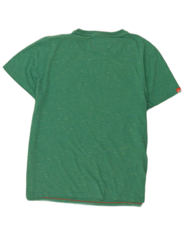 T-shirt da uomo Superdry Top XL verde chiazzato