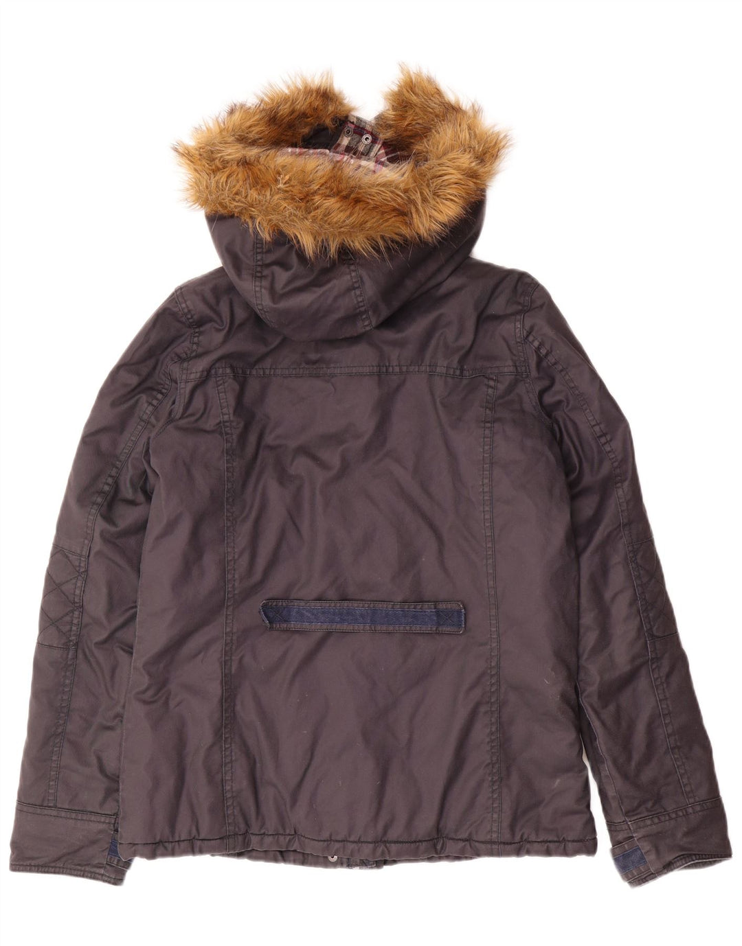 Giacca imbottita con cappuccio da donna PEPE Jeans UK 14 cotone medio blu navy