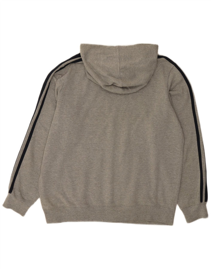 Maglione con cappuccio da uomo Starter in cotone grigio medio
