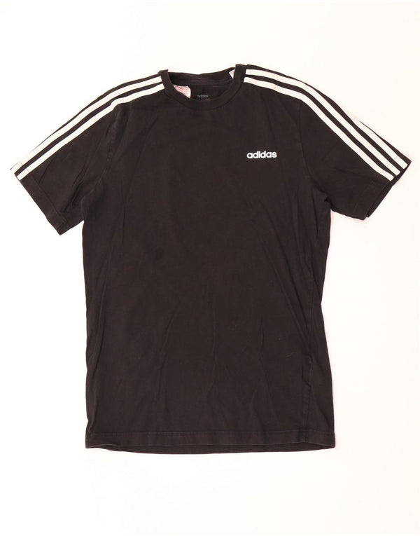 Maglietta Adidas Bambino 15-16 Anni Nera in Cotone