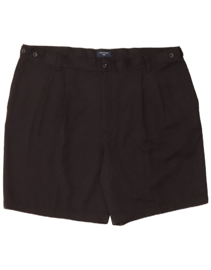 Pantaloncini chino con pegging da uomo Dockers W42 2XL poliestere nero