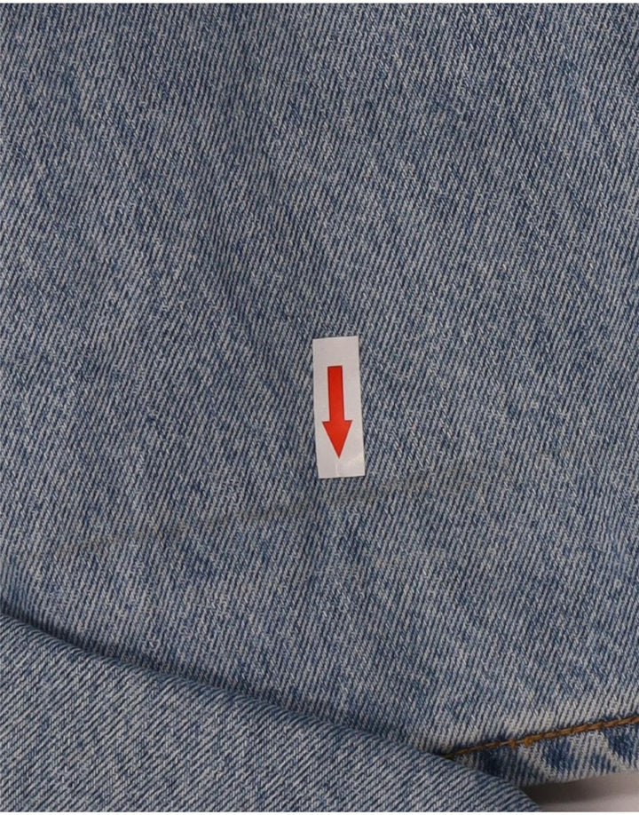 Jeans dritti da uomo Wrangler Texas W34 L32 cotone blu