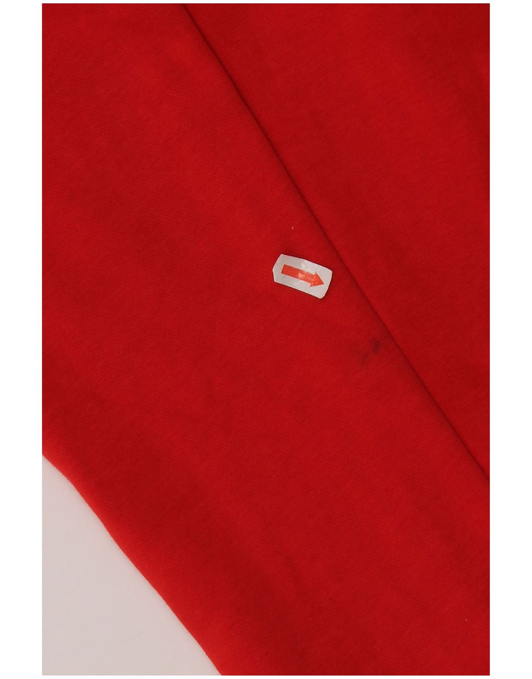 Felpa con cappuccio e zip grafica Nike da uomo, grande, in cotone rosso