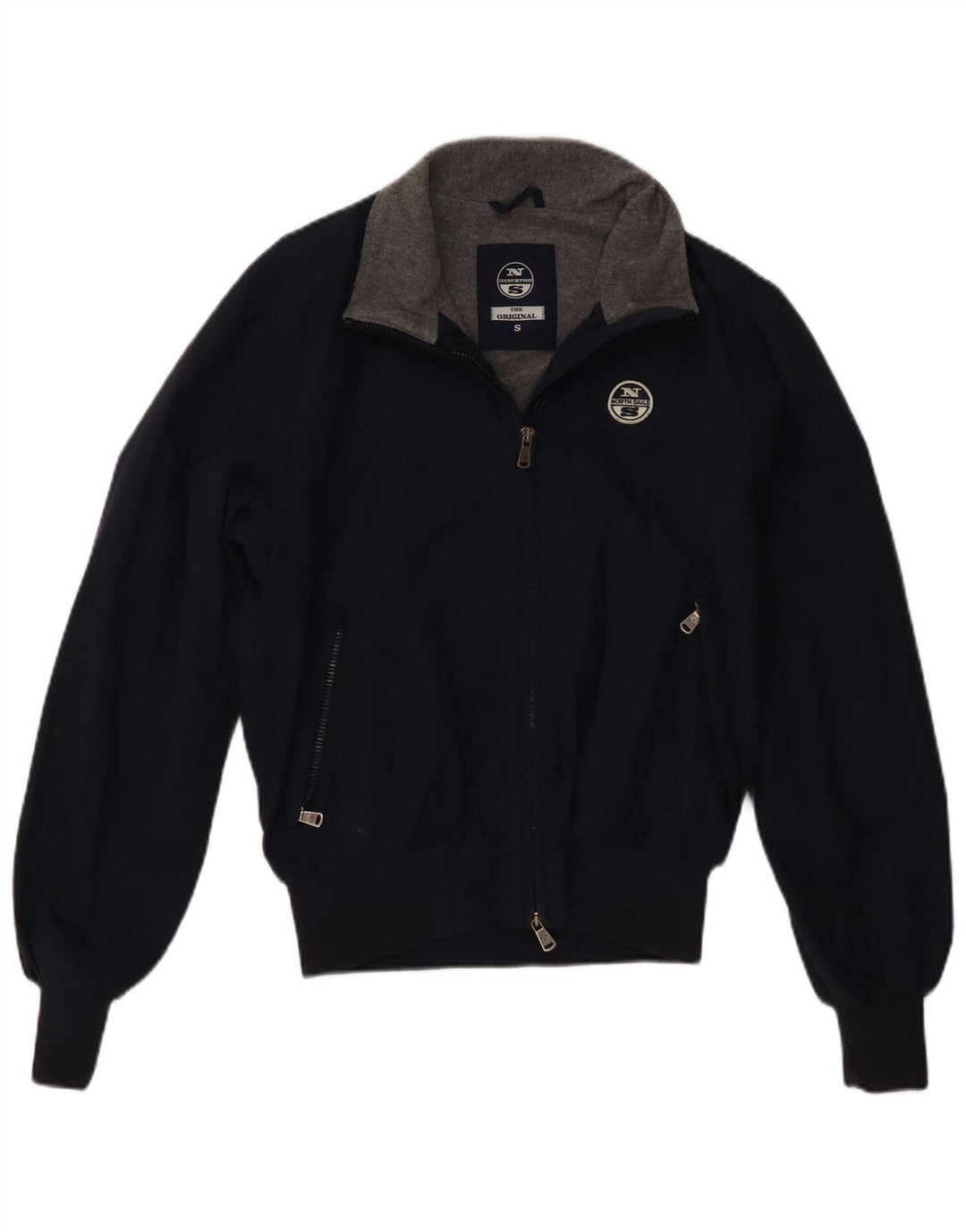 Giubbotto bomber da uomo North Sails UK 36 Small Blu Navy Poliammide