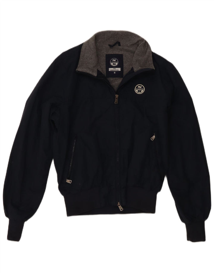 Giubbotto bomber da uomo North Sails UK 36 Small Blu Navy Poliammide