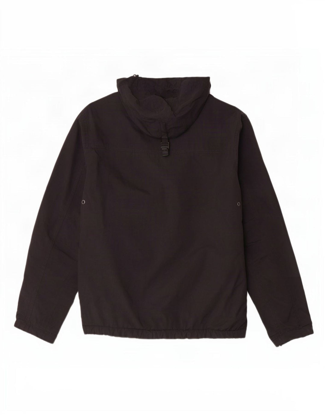 Giacca anorak da uomo con grafica geografica Napapijri UK 36 piccola nera