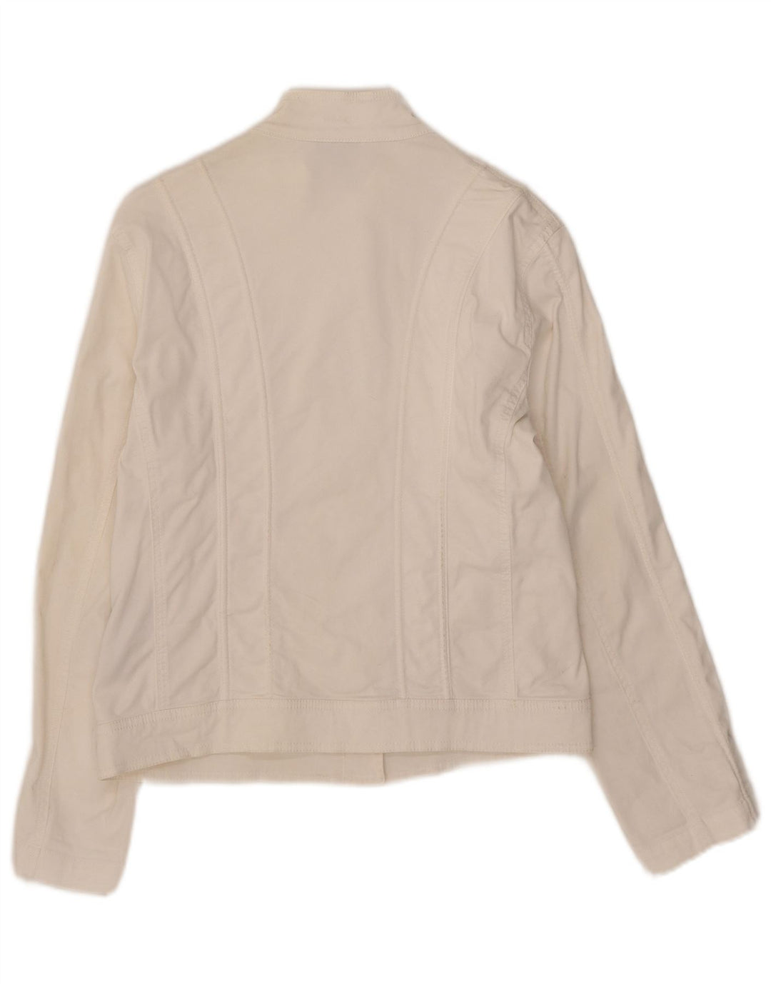 Giubbotto bomber da donna Gant UK 12 cotone bianco medio