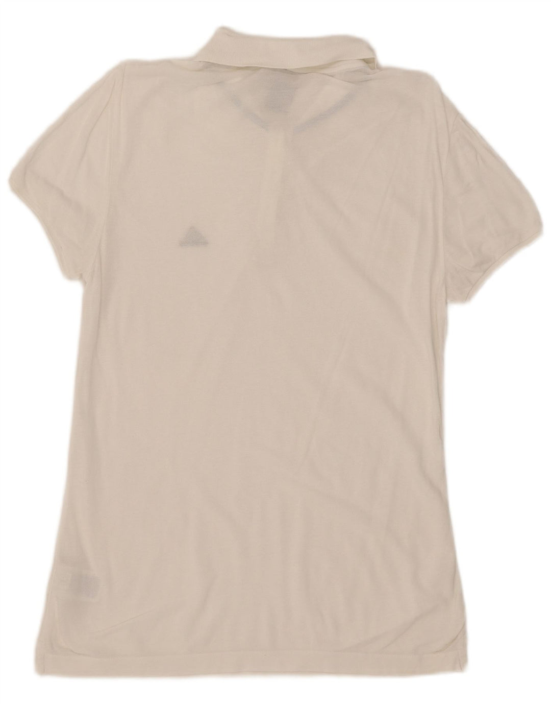 Polo Adidas da donna UK 12 cotone bianco medio
