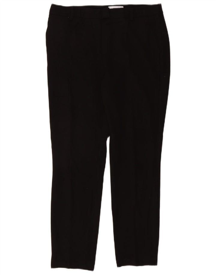 Pantaloni chino slim da donna REISS UK 12 medi W32 L28 poliestere nero