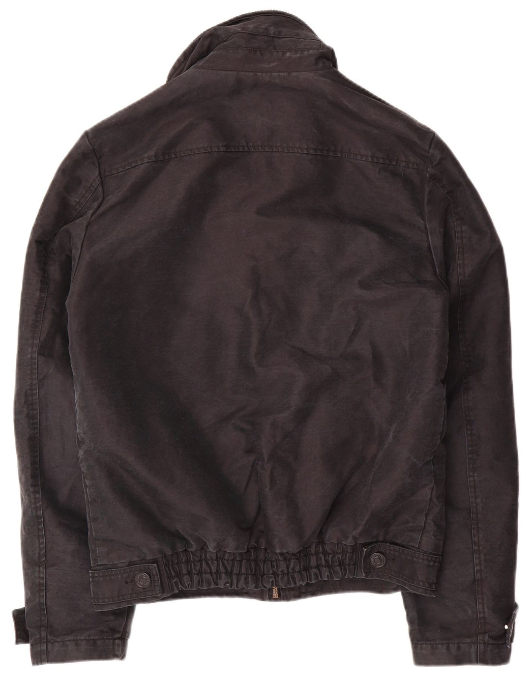 Calvin Klein Jeans Mens Khakis Utility Jacket UK 36 Small Black Cotton