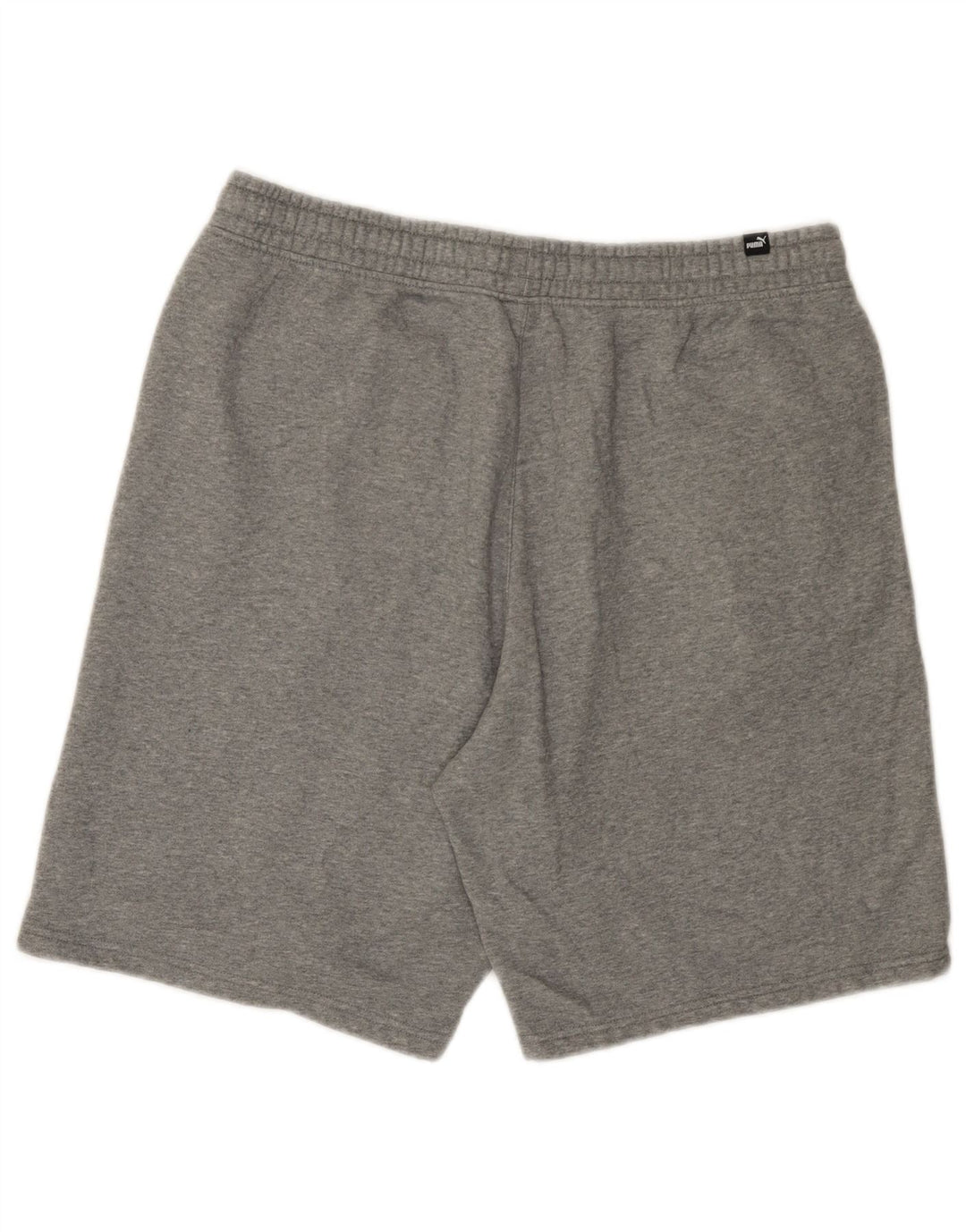 Pantaloncini sportivi da uomo Puma Large in cotone grigio