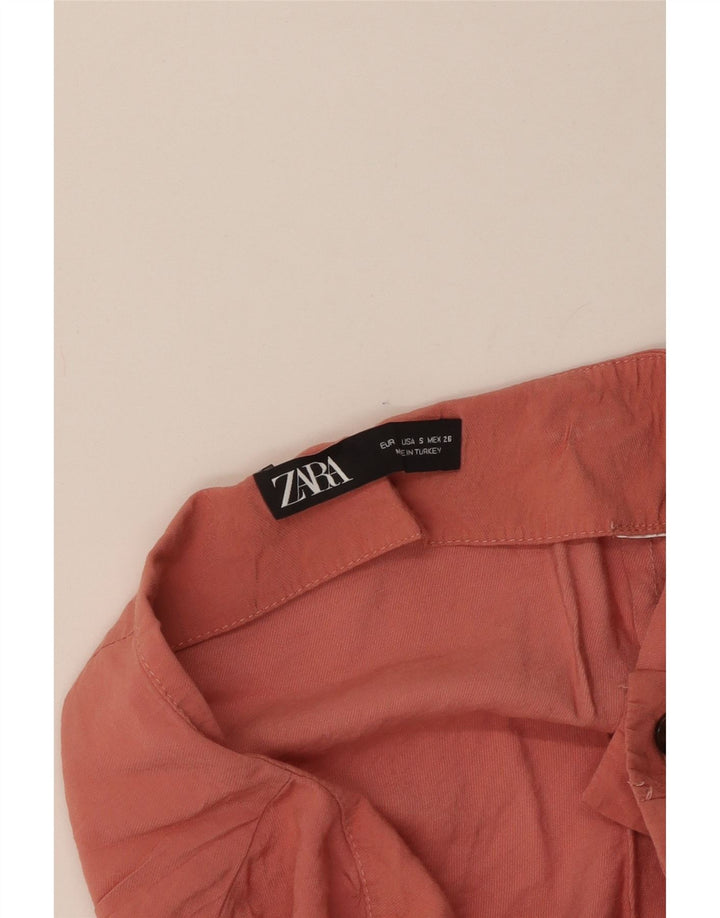 Gonna corta Zara da donna UK 8 piccola rosa