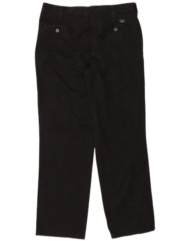 Pantaloni chino dritti kaki da uomo Dockers W34 L31 neri