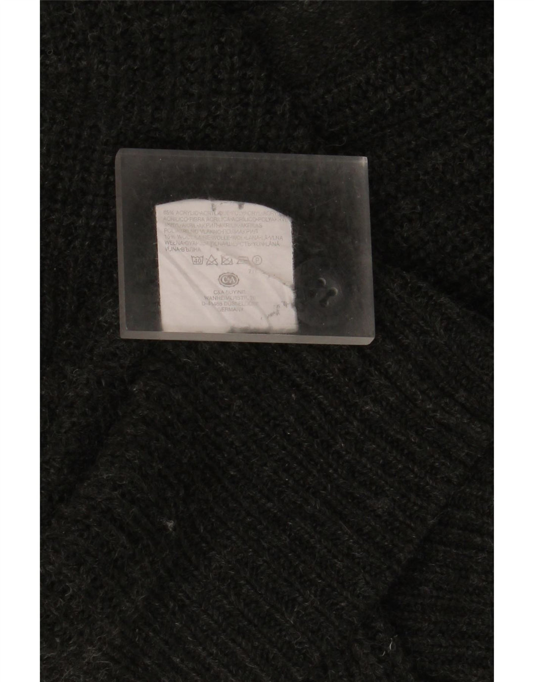 Maglione cardigan da uomo Angelo Litrico XL grigio acrilico