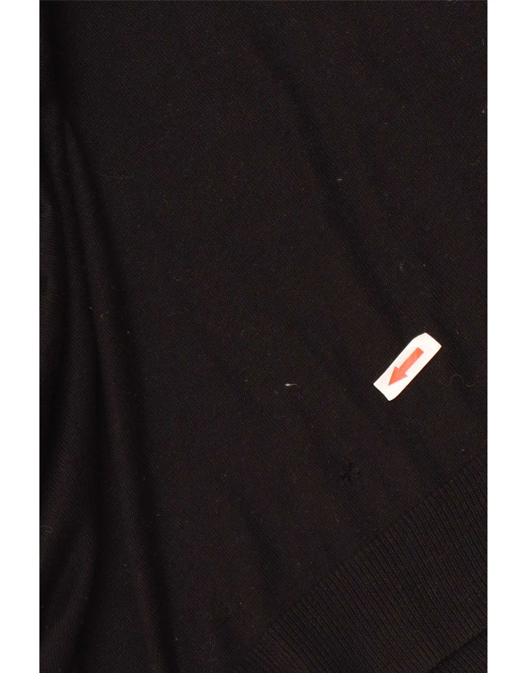 Maglione maglione basic da donna con collo alto UK 10 piccolo acrilico nero