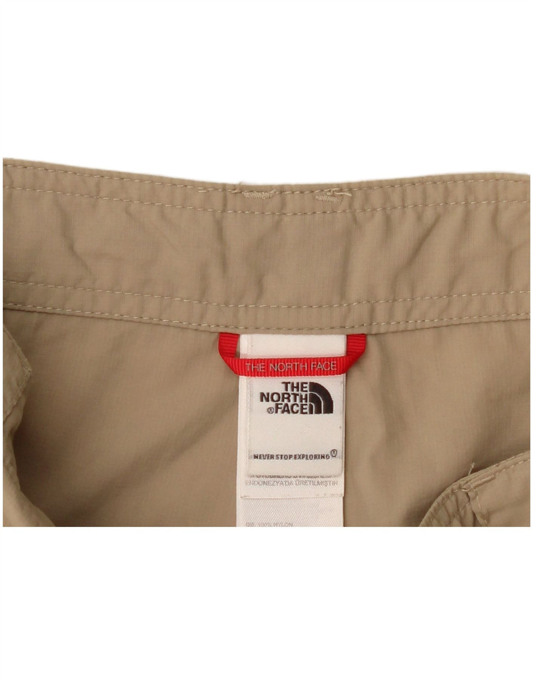 Pantaloncini cargo da donna The North Face W32 Large in nylon kaki