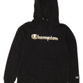 Felpa con cappuccio grafica da donna Champion UK 14 poliestere nero medio
