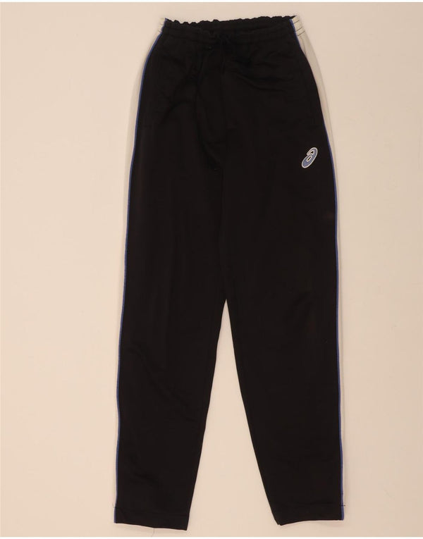 Pantaloni da tuta da uomo Asics color block medio nero