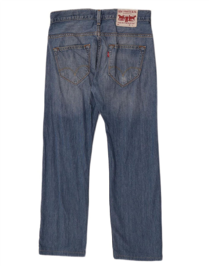 Jeans dritti da donna Levi's W28 L26 Blu