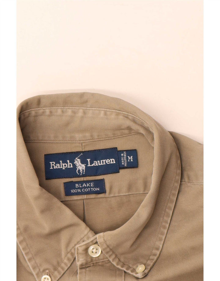 Camicia Ralph Lauren da uomo Blake vestibilità ampia in cotone beige medio