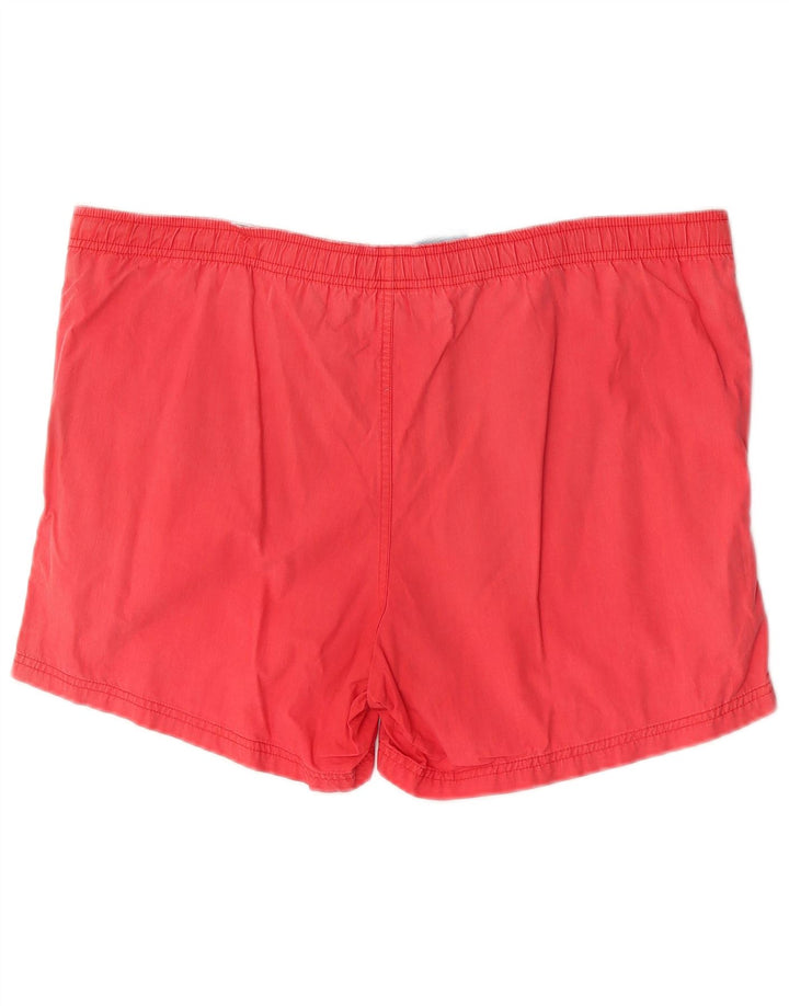Pantaloncini da bagno Reebok da uomo, colore rosso medio, poliestere sportivo